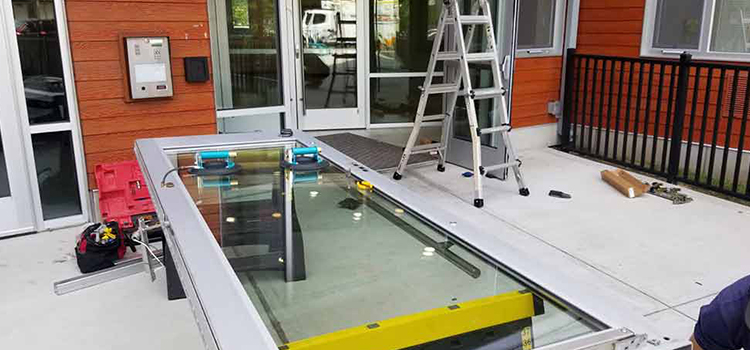 storefront door glass replacement Mira Monte
